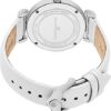Alexander Monarch Olympias Date Diamond Silver Large Face Watch for Women