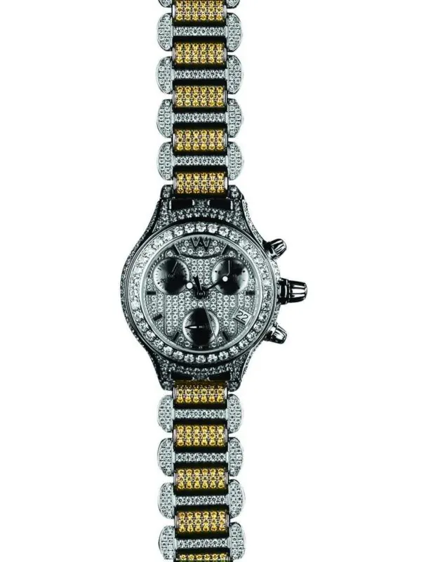 Aire Parlay Swiss Made Quartz Chronograph Diamond Women's Watch