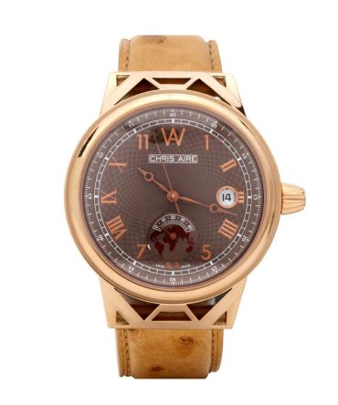 Aire Capitol Hill Watch Swiss Made 18 Karat Solid Gold Watch