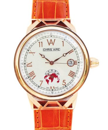 Aire Capitol Hill Watch Swiss Made 18 Karat Solid Gold
