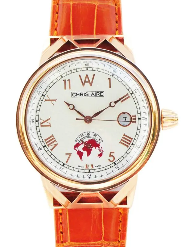 Aire Capitol Hill Watch Swiss Made 18 Karat Solid Gold
