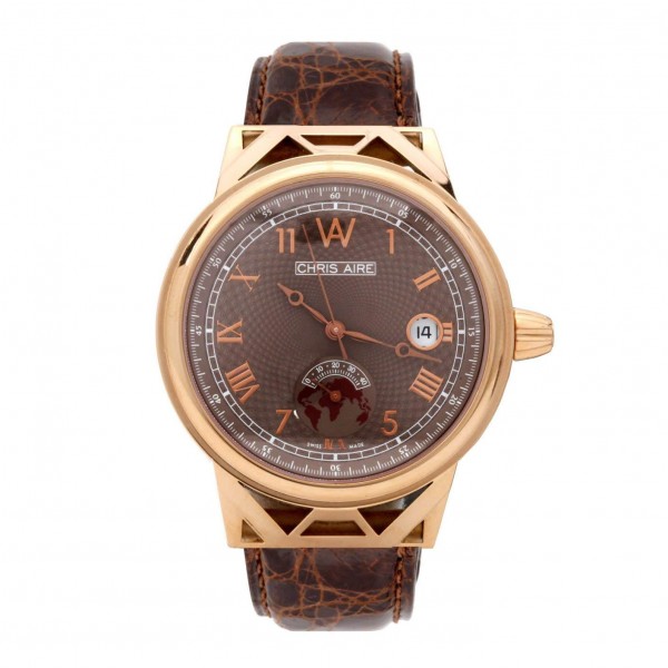Aire Capitol Hill Watch Swiss Made 18 Karat Solid Gold