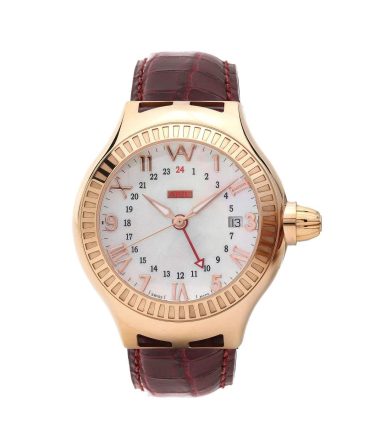 Aire Parlay GMT Automatic Swiss Made 18 Karat Solid Gold