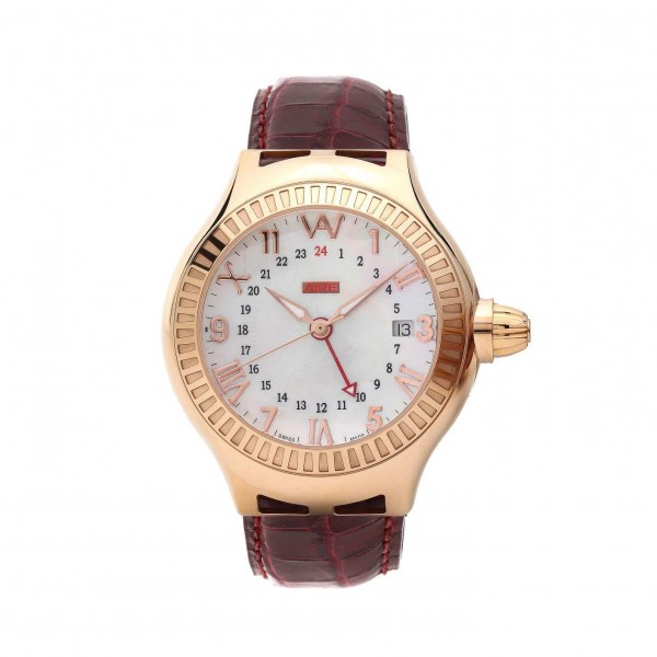Aire Parlay GMT Automatic Swiss Made 18 Karat Solid Gold