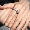 Men's Promise Wedding Band Tungsten Carbide Ring