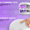 Ultrasonic UV Cleaner for Jewelry, Dentures & More – 360° Deep Cleaning with 99.99% Sterilization